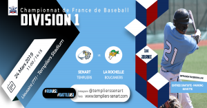 D1 - Sénart Templiers vs La Rochelle Boucaniers @ Templiers Stadium